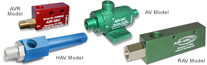AV Vacuum Generators