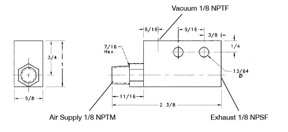 AVR Vacuum Generator